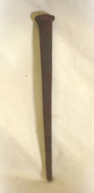 Antique Wrought Iron Square Cut Nails Lot of 7 a 2