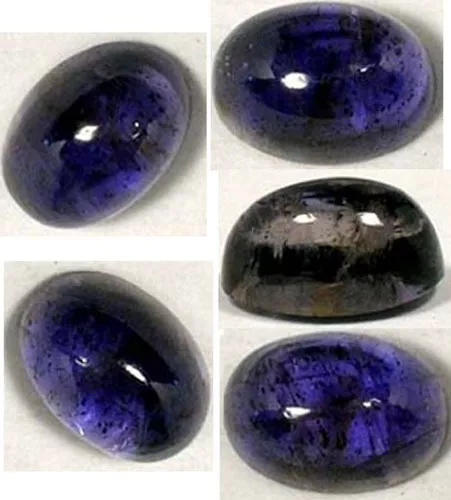 18thC Antique 1ct Iolite Medieval Water Sapphire Viking Norse Solar Navigate Gem