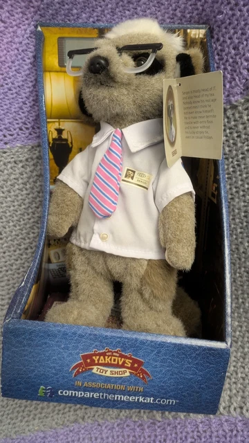 YAKOV MEERKAT TOY with certificate and box £6.52 - PicClick UK