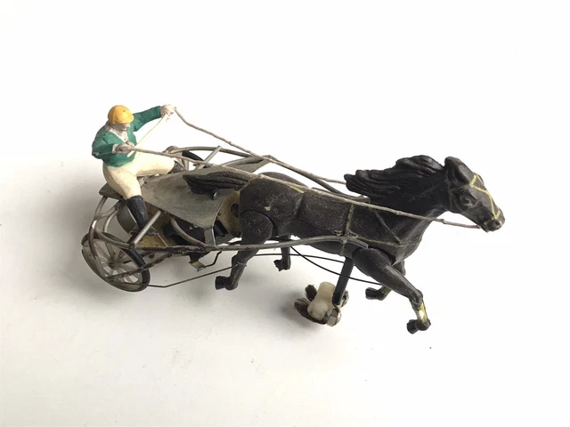 Circuit De Jeu IDE 24 Tierce 24, Sulky Cheval Marron, à Compléter, Occasion