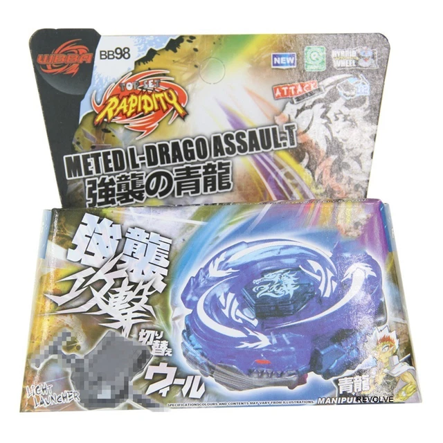 GENUINE Takara Tomy Diablo Nemesis X:D Beyblade BB-98metal fury 4D STARTER SET