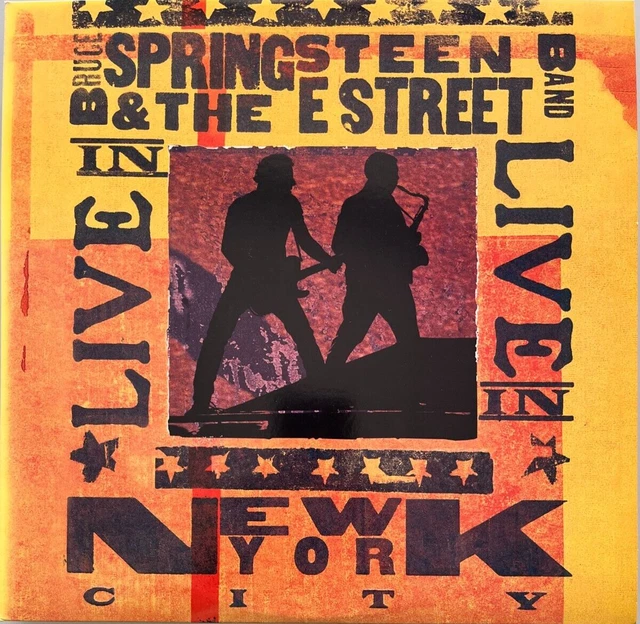 BRUCE SPRINGSTEEN, LIVE in New York City, 3 x LP, Rare Original 2001