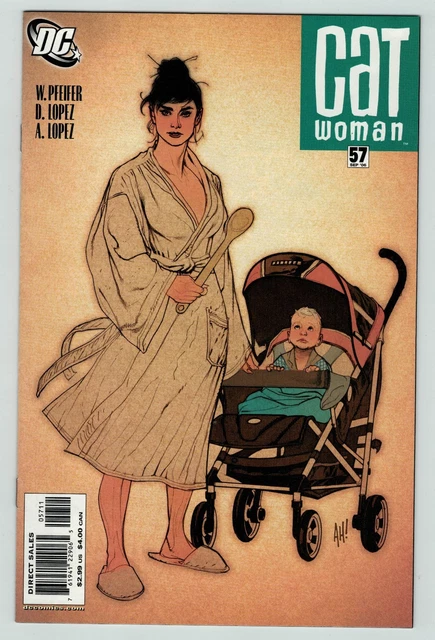Catwoman 57 Adam Hughes cover DC Comics 2006 VF-