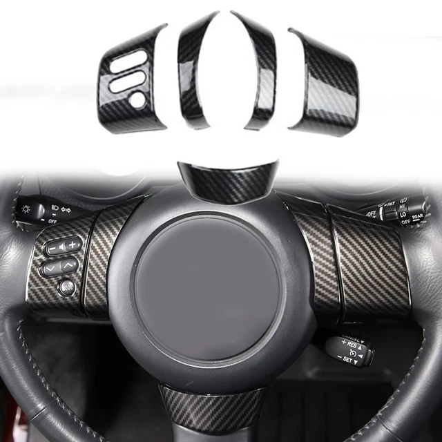 Cadre De Bouton De Vitre Pour Peugeot Partner/Renault Kangoo - Noir, Plastique, Référence OEM 98167918ZD - 2