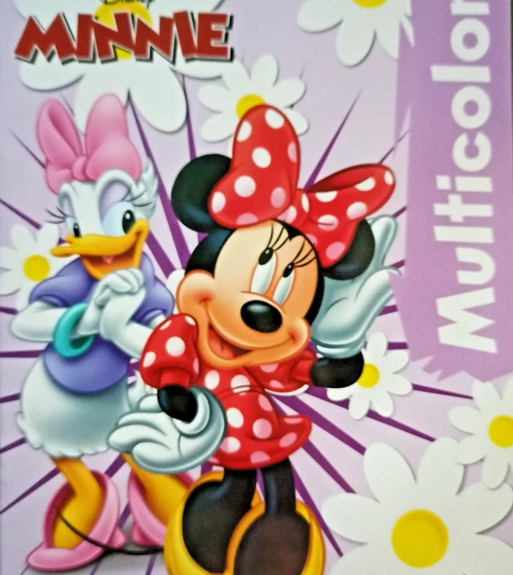 Disney Malbuch Minnie  Multicolor DIN A4 Ausmalheft Malen für  Kinder Malspaß