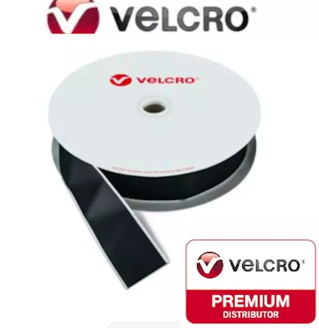 VELCRO® 50mm Stick On ULTRA-MATE HOOK & LOOP Tape Self-Adhesive Sticky Back Tape