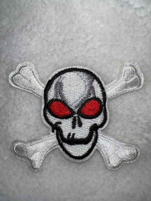 PATCH ECUSSON BIKER Faucheuse Sons Of Anarchy Tete De Mort Biker