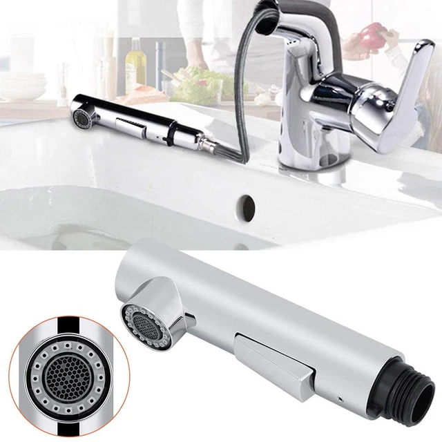 SHOWER HEAD SPAYER Bathroom Cleaning Replacement Sink Tap Twofunction
