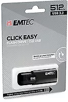 ECMMD512GB113 EMTEC B110 Click Easy 3.2 512GB USB Typ-A Gen 2 (3.1 2) 20 MB/ ~D~