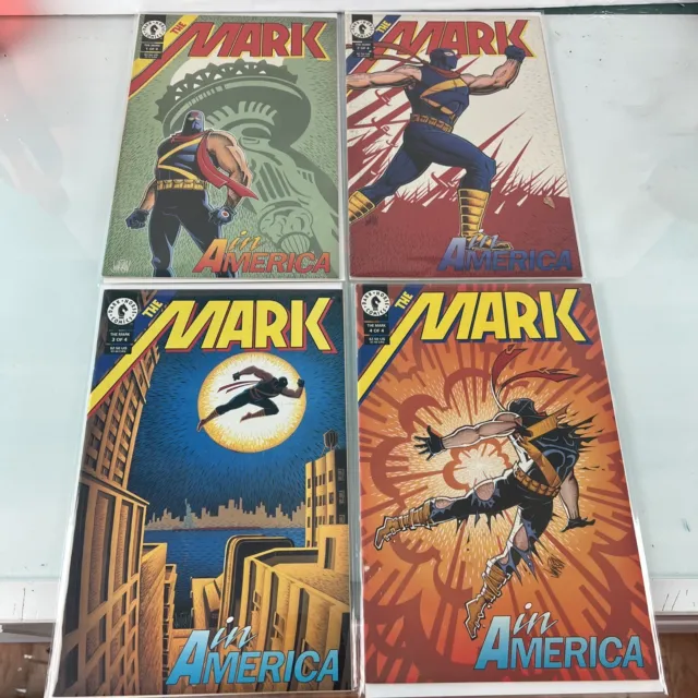 THE MARK #1-4 Dark Horse Comics (1993) Complete Set VF+ - NM