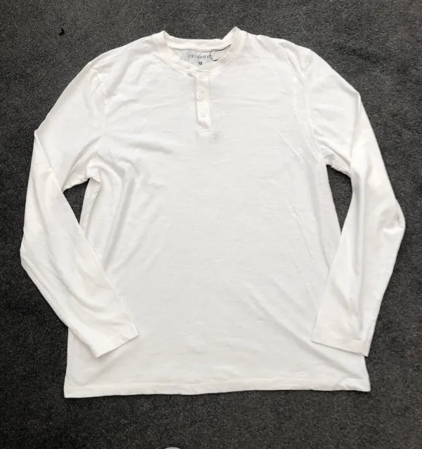 PRIMARK MEN'S THERMAL Long Sleeve T-Shirt (Size L) £5.50 - PicClick UK
