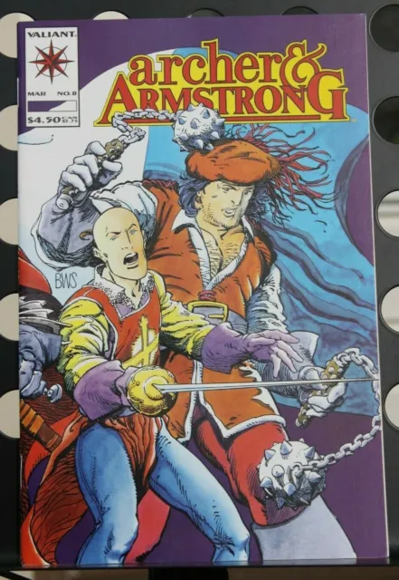 ARCHER & ARMSTRONG Eternal warrior #8 comic Mar 1993 Valiant