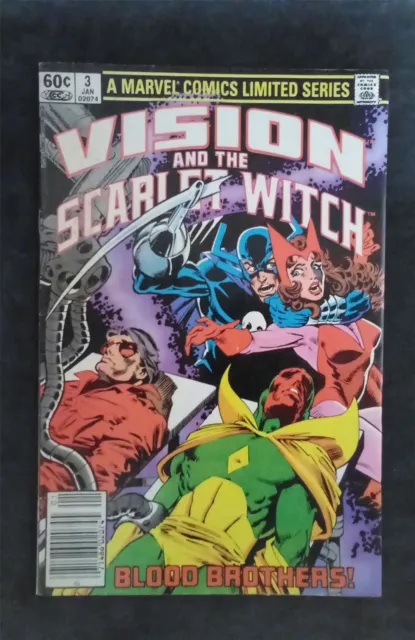Vision and the Scarlet Witch #3 1983 marvel Comic Book
