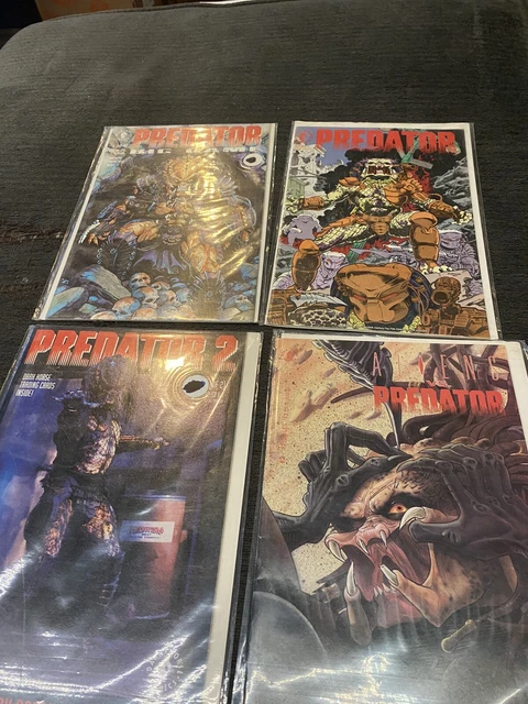 Dark Horse Comics Mixed Lot of 4 Predator  Aliens vs predator