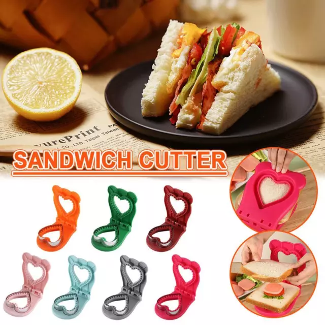LOVE HEART SANDWICH Press Nonstick Toast Mold Cutting Machine Squeez er✨h  EUR 6,06 - PicClick FR