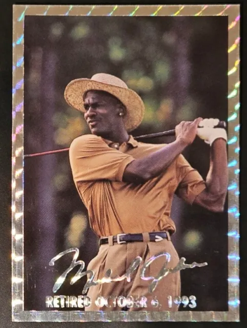 Michael Jordan 1994 NSCC GOLF Silver Foil PROMO Card (1 of 5000)