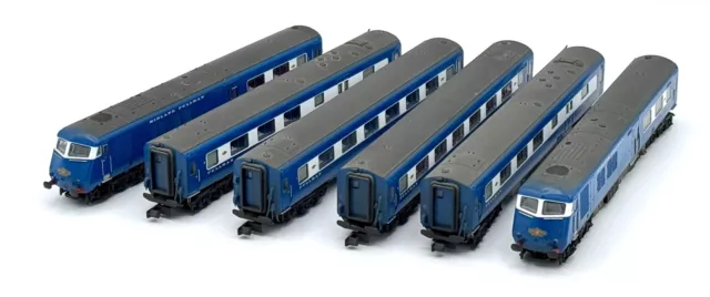 Graham Farish N gauge Midland Pullman DEMU Nanking Blue Weathered - 371-740