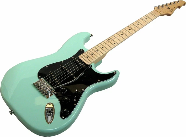 Guitare Électrique Comme Neuf Brillant - E Guitare Tremolo Pickup Avern Fingerboard Xxxx 2