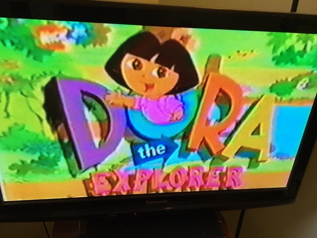 NICK JR BLUE'S Clues Dora the Explorer VHS Nickelodeon Commercials 2001 ...