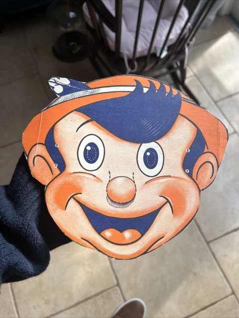 1930’s Pinocchio Mask Cereal Box Cut Out