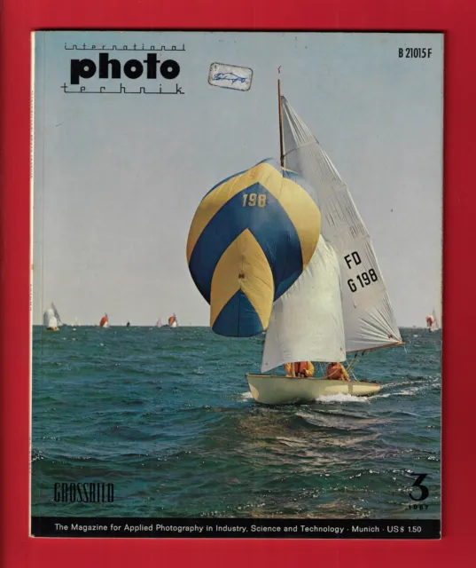 Vintage International Photo Technik Magazine English Language Edition 3/1967