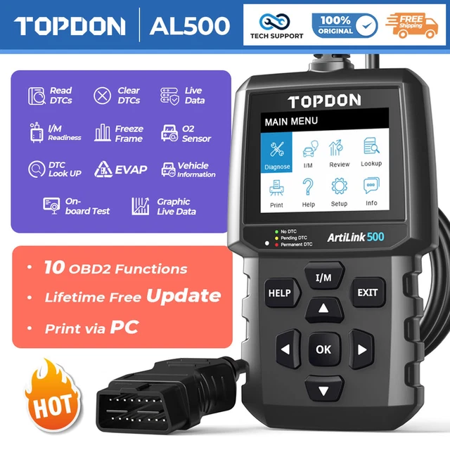 ENGINE ERROR DIAGNOSTIC Car Fault Reader Scanner Code Erase Reset Tool