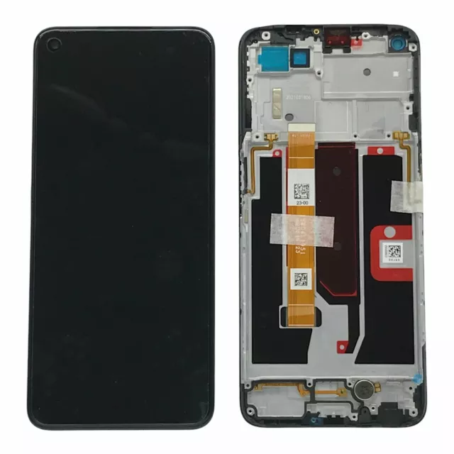 Repuesto pantalla Completa Original lcd+tactil Para Oppo A74 5G Con Marco Negro