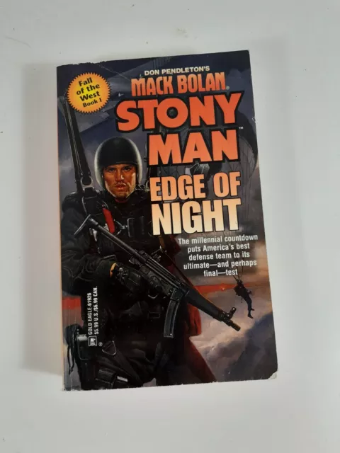 Stony Man Edge of Night #42 By Don Pendelton 1999 paperback fiction novel