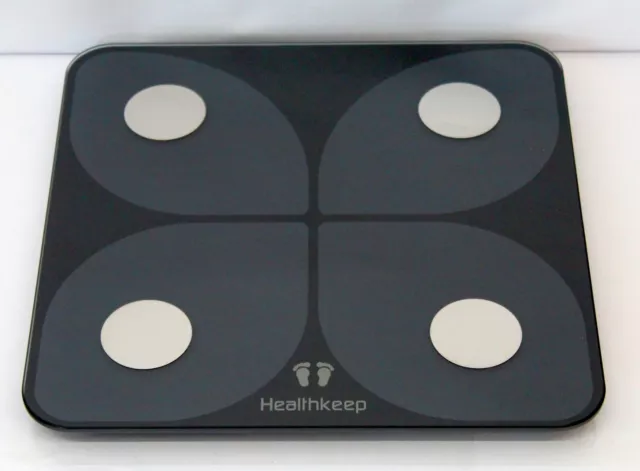 Healthkeep Bilancia Grasso Corporeo Digitale CS20M3 180 kg Wireless APP per 13 Dati Corporei