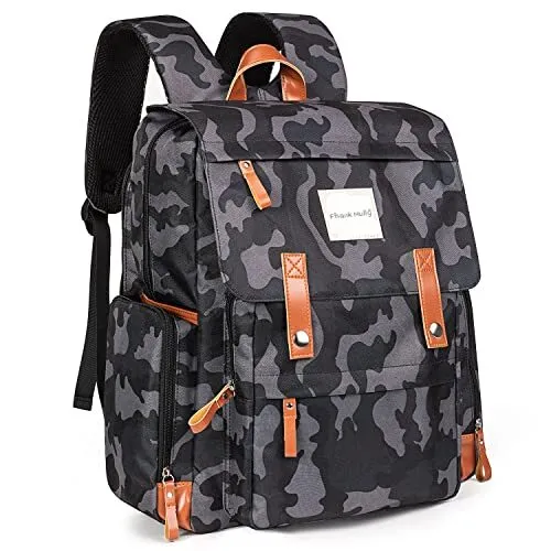 Diaper Bag Backpack  Large Multifunction Travel Baby Bag for Mom Dad Camo