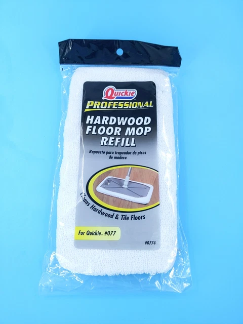 Quickie Hardwood Floor Mop Refill 0774 Professional Clean Big Mitt