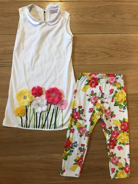 Abito/set originale Monnalisa da ragazza. Età 7 anni. Ottime condizioni