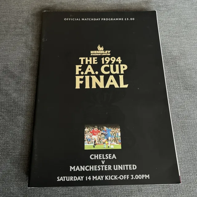 1994 FA Cup Final Chelsea v Manchester United