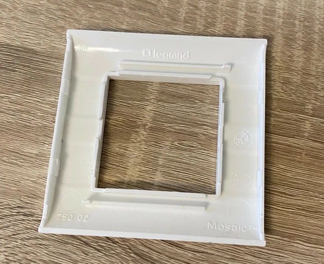 LEGRAND MOSAIC 75002 - Plaque 2 modules - ancien MOSAIC 45 - 750 02 EUR ...