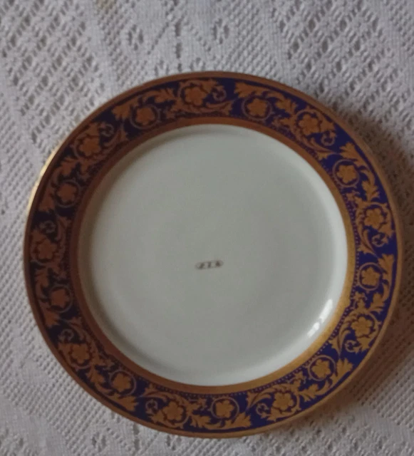 PLAT PORCELAINE ROYAL PORCELAIN 24 K GOLD EUR 12,00 - PicClick FR