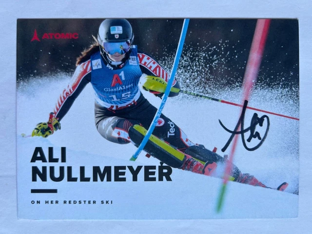 Carte Autographe Originale Michael Walchhofer - Argent Olympique 2006 Ski Alpin