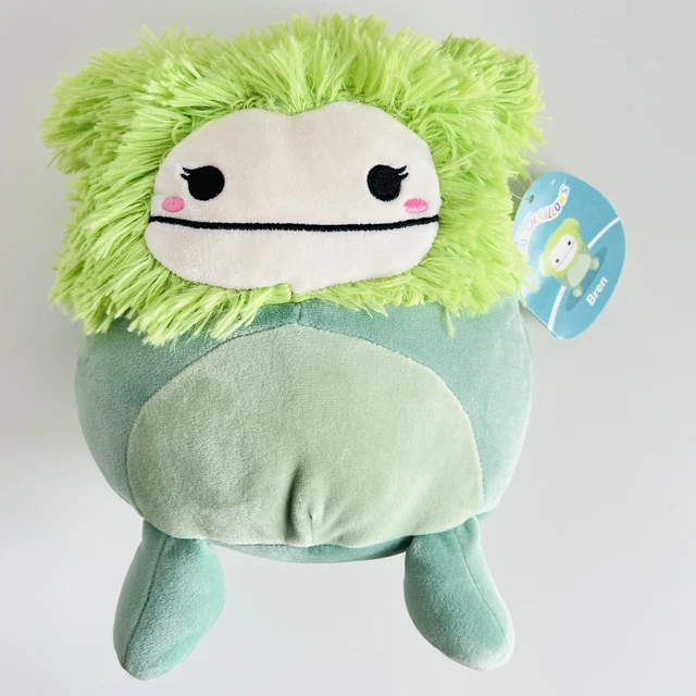 Squishmallow 16 in Bren Bigfoot Plush Toy - Green, 1 ct