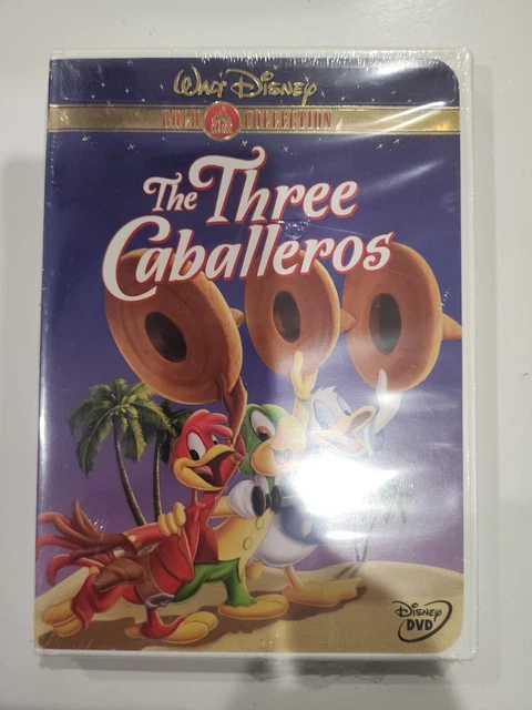 NEW The Three Caballeros Disney DVD SEALED Walt Disney Gold Classic Collection