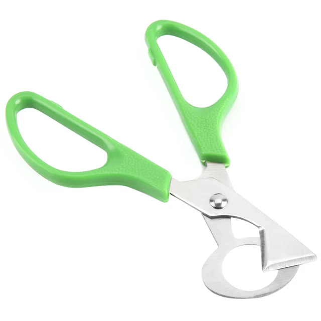 Tijeras de huevo portátil antióxido codorniz huevo tijeras abrevador herramienta de cocina