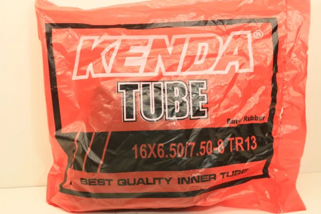 NOS  Genuine Kenda Lawn Mower ATV Tire Tube 16X6.50 / 7.50-8 TR13 TR-13