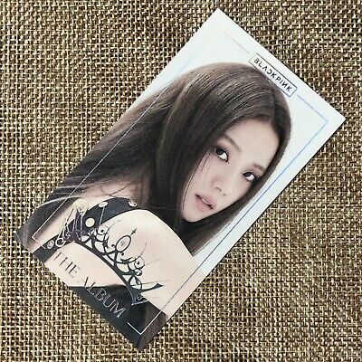 BLACKPINK JISOO [ THE ALBUM YG Pre Order Benefit Official Photocard ] New /+Gift 2
