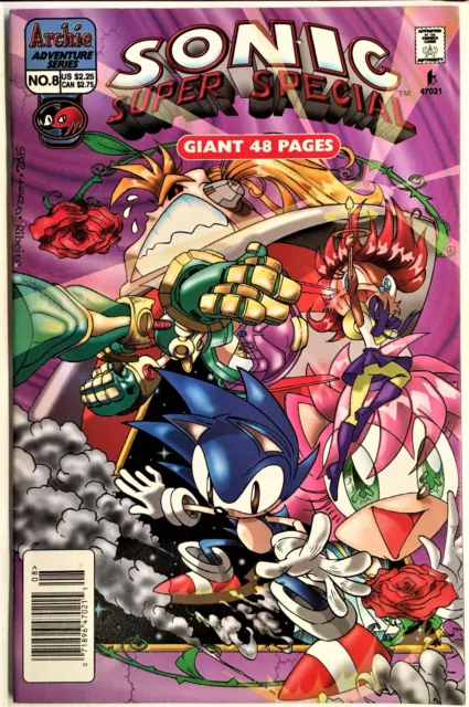 SONIC The HEDGEHOG Comic Book #141 December 2004 KNUCKLES JULIE SU