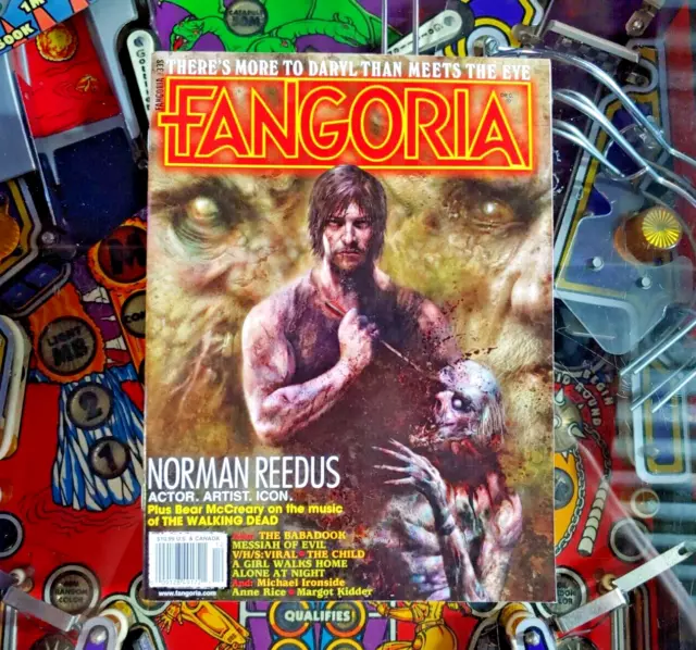 Fangoria Issue #338 December 2014 - Horror Magazine - Norman Reedus