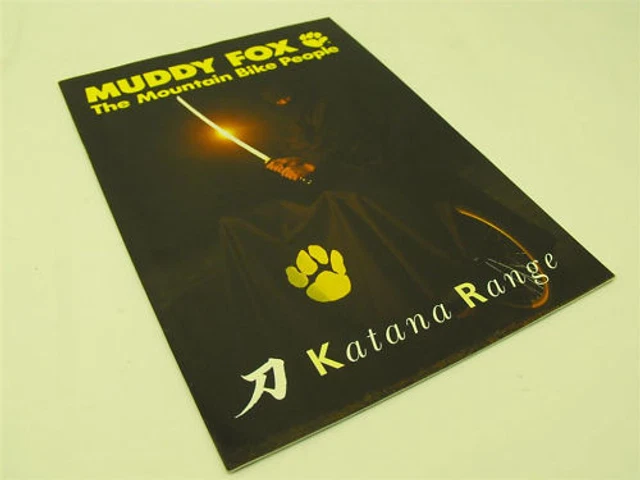 Muddy Fox 1990 Katana Bicycle Catalogue New Mint Low Price Cycle Memorabilia