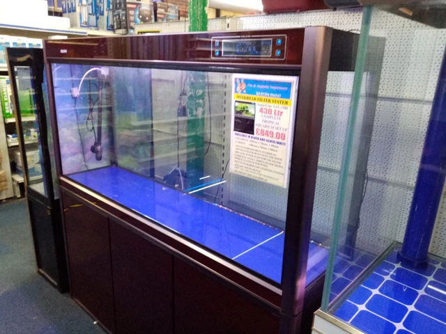 AquarLine 430 litre Tropical fish tank and cabinet