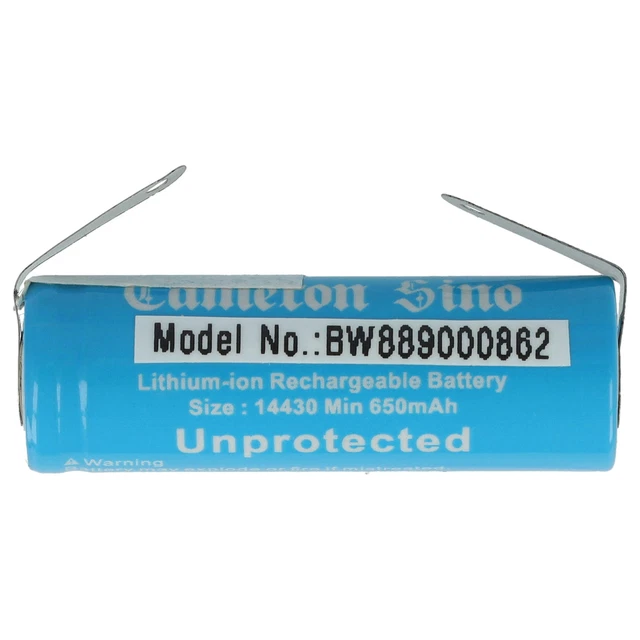 Batteria 650mAh per Philips VisaPure Essential SC5265, SC5275, SC5278, BSC200
