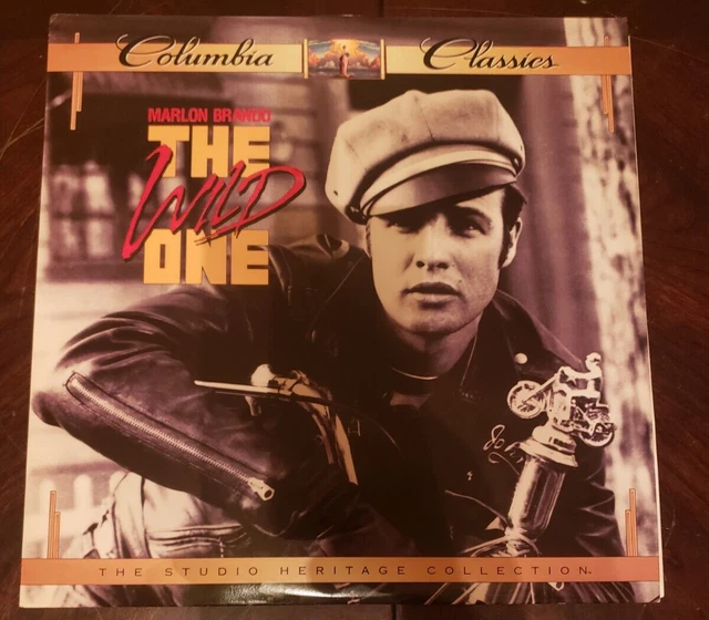 THE WILD ONE (Laserdisc, RESTORED VERSION) Marlon Brando Cult FLFL