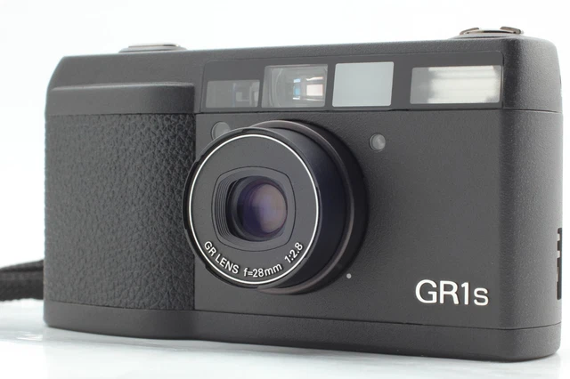 [Read Exc+5] Ricoh GR1s Black Point & Shoot 35mm Film Camera Compact from Japan