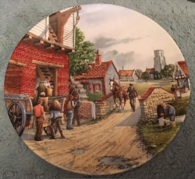 Royal Doulton The Water-Mill Journey Through The Village Collector's Plate
