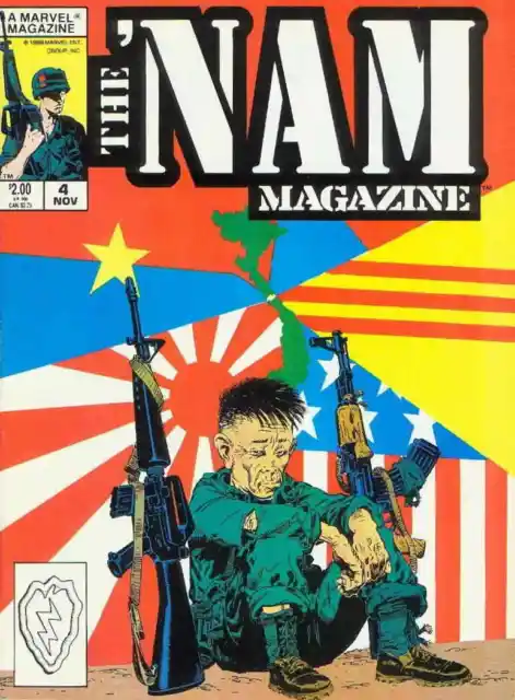 Nam Magazine, The #4 VF; Marvel | Vietnam Michael Golden - we combine shipping